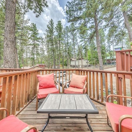 Ruidoso Home With Balcony About 16 Mi To Ski Apache! Luaran gambar